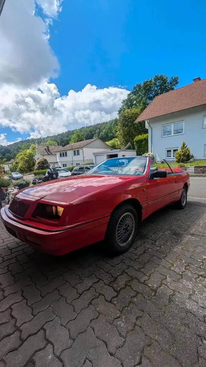 Gebraucht Chrysler Le Baron 132 PS (97 kW) 1991 Rot Cabrio