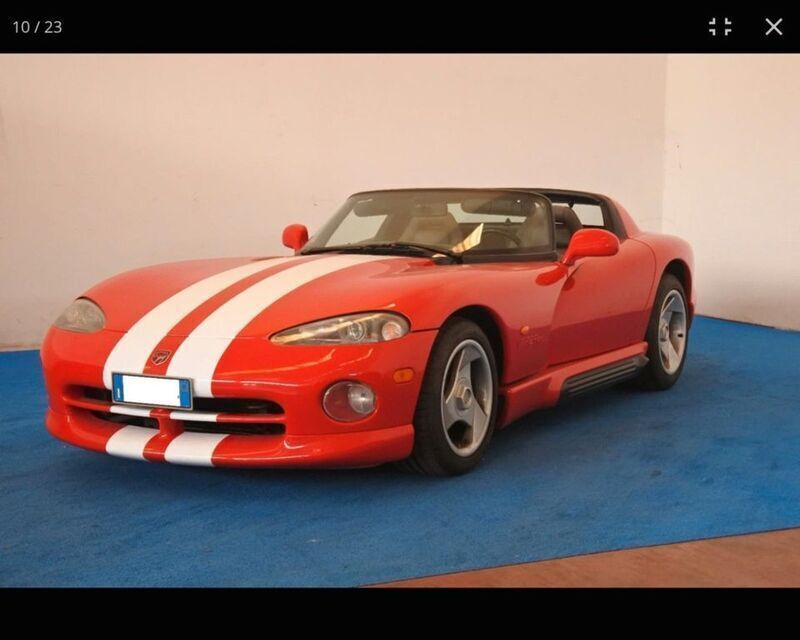 Rot Gebraucht 2004 Dodge Viper Cabrio | 45.000 € - Bild 1/4