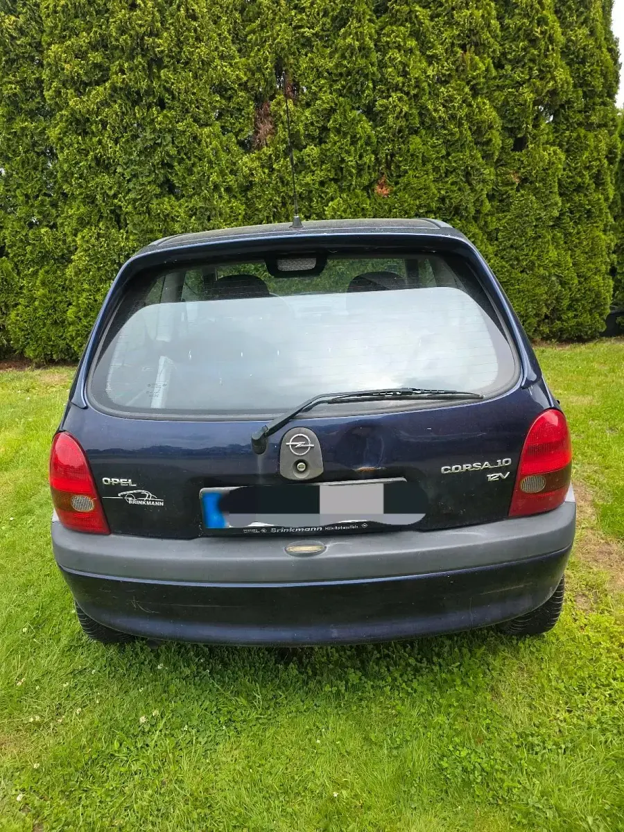 Gebraucht Opel Corsa 54 PS (39 kW) 1999 Blau Kleinwagen