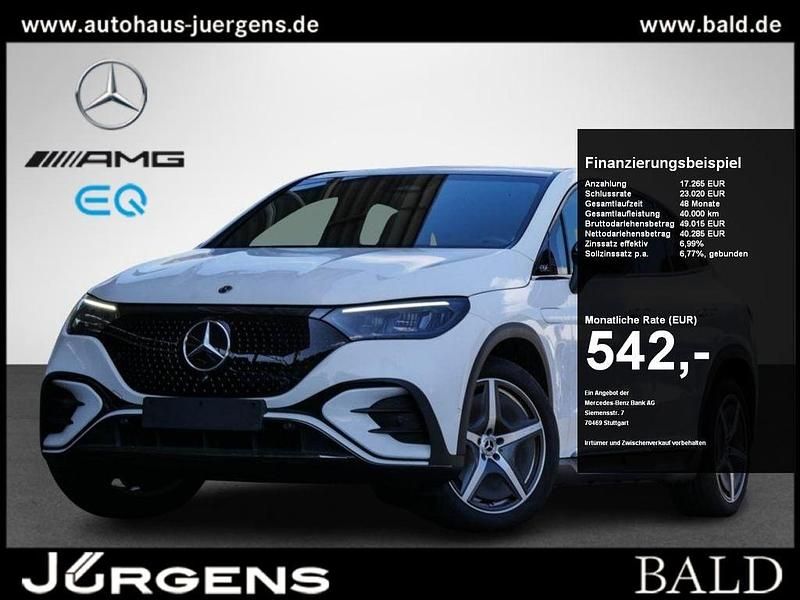 Polarweiß Gebraucht 2024 Mercedes EQE300 AMG SUV | 56.980 € (Guter Preis) - Bild 1/4