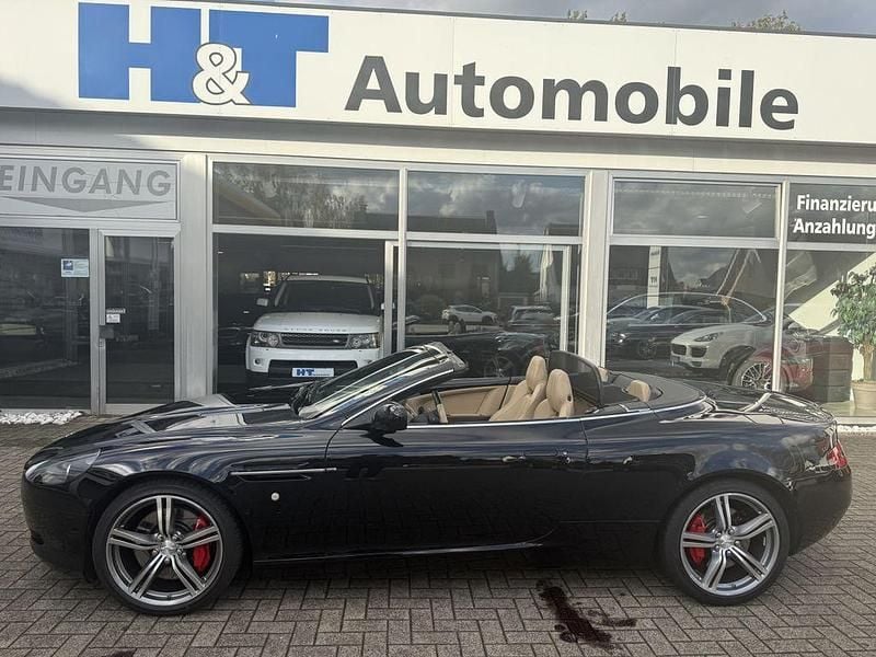 Schwarz Gebraucht 2007 Aston Martin DB9 Cabrio | 45.950 € (Superpreis) - Bild 1/4