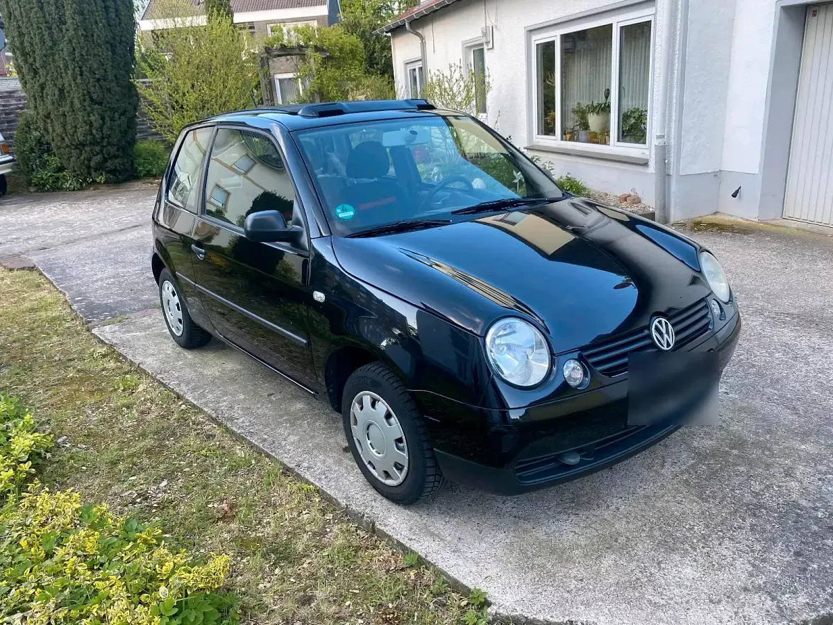 Gebraucht VW Lupo 75 PS (55 kW) 2002 Schwarz Kleinwagen
