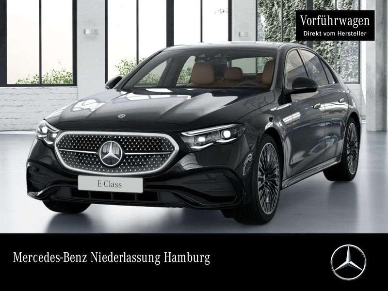 Schwarz Gebraucht 2025 Mercedes E220 AMG line Limousine | 65.900 € - Bild 1/4