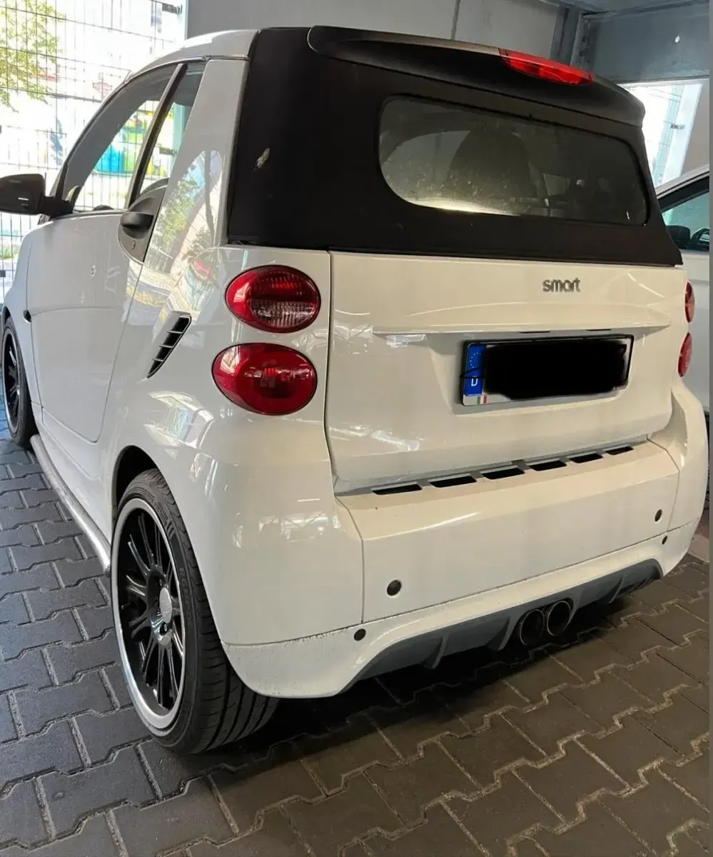 Gebraucht Smart ForTwo Cabrio Brabus 71 PS (52 kW) 2015 Weiß Cabrio
