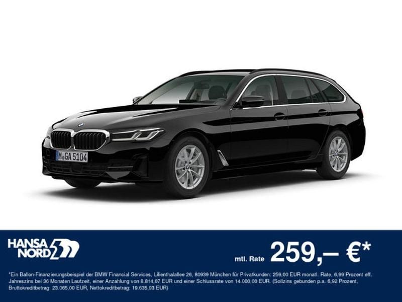 Schwarz / schwarz ii Gebraucht 2022 BMW 520 Kombi | 28.450 € (Fairer Preis) - Bild 1/3