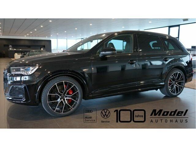Mythosschwarz metallic Gebraucht 2024 Audi SQ7 Competition SUV | 99.900 € (Teuer) - Bild 1/4