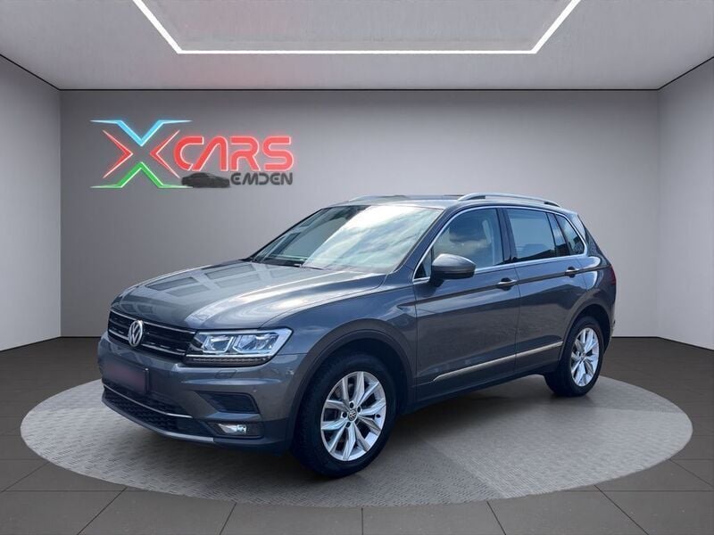 Grau Gebraucht 2018 VW Tiguan Highline SUV | 19.999 € (Superpreis) - Bild 1/4