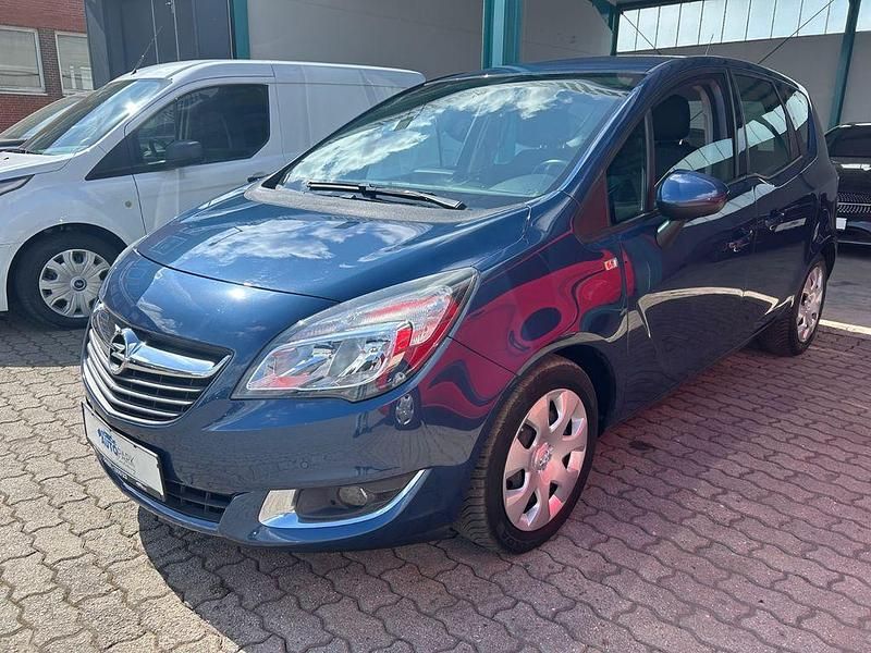 Blau Gebraucht 2016 Opel Meriva Edition Van / Kleinbus | 6.980 € (Fairer Preis) - Bild 1/4