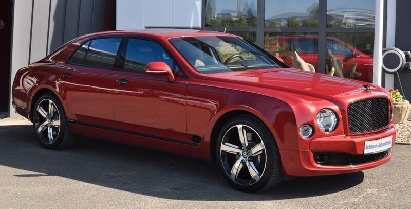 Rot Gebraucht 2018 Bentley Mulsanne Limousine | 124.500 € - Bild 1/4