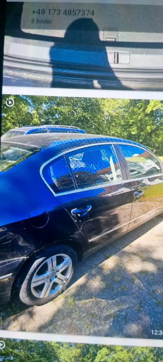 Gebraucht VW Passat 2007 Schwarz Limousine