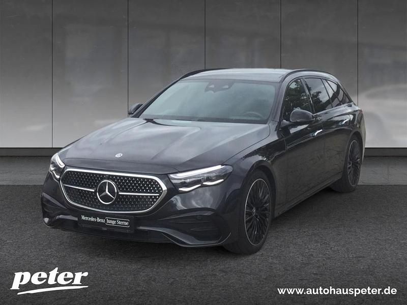 Metalliclack graphitgrau Gebraucht 2024 Mercedes E450 Advanced Kombi | 69.870 € (Teuer) - Bild 1/4