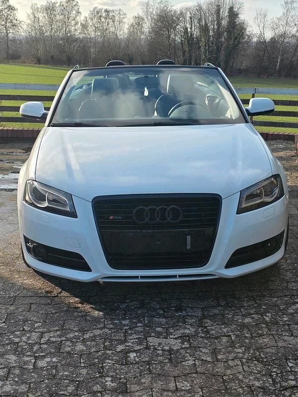 Gebraucht Audi A3 Cabriolet S-Line 160 PS (117 kW) 2010 Weiß Cabrio