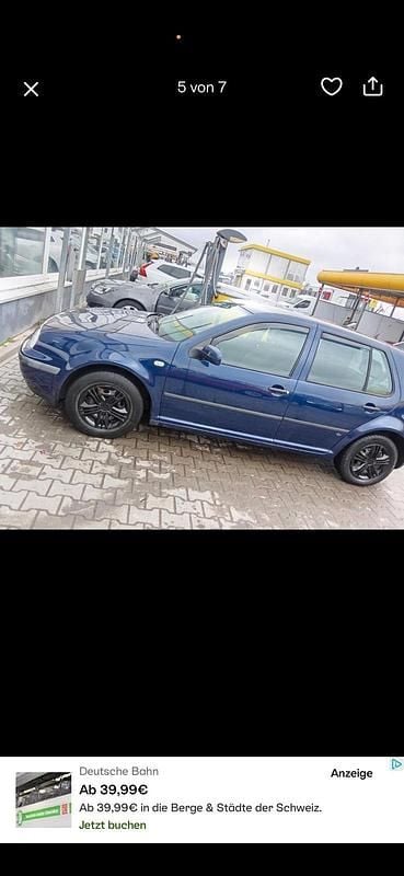 Gebraucht VW Golf IV 75 PS (55 kW) 2000 Blau Limousine