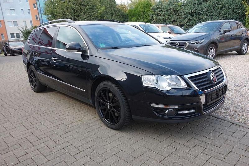 Schwarz Gebraucht 2009 VW Passat Comfortline Kombi | 2.190 € (Superpreis) - Bild 1/4