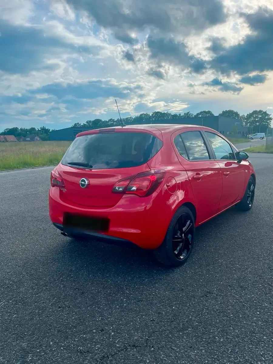 Gebraucht Opel Corsa 90 PS (66 kW) 2016 Rot Kleinwagen