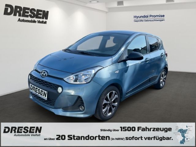 Blau Gebraucht 2018 Hyundai i10 Passion Kleinwagen | 11.990 € (Teuer) - Bild 1/4
