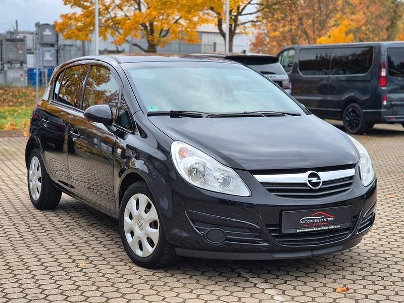 Gebraucht Opel Corsa Edition 80 PS (58 kW) 2008 Schwarz Limousine