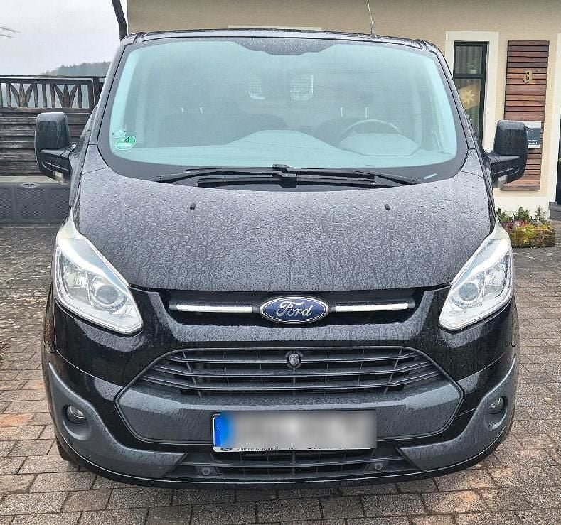 Schwarz Gebraucht 2016 Ford Transit Custom Van / Kleinbus | 11.800 € (Superpreis) - Bild 1/4