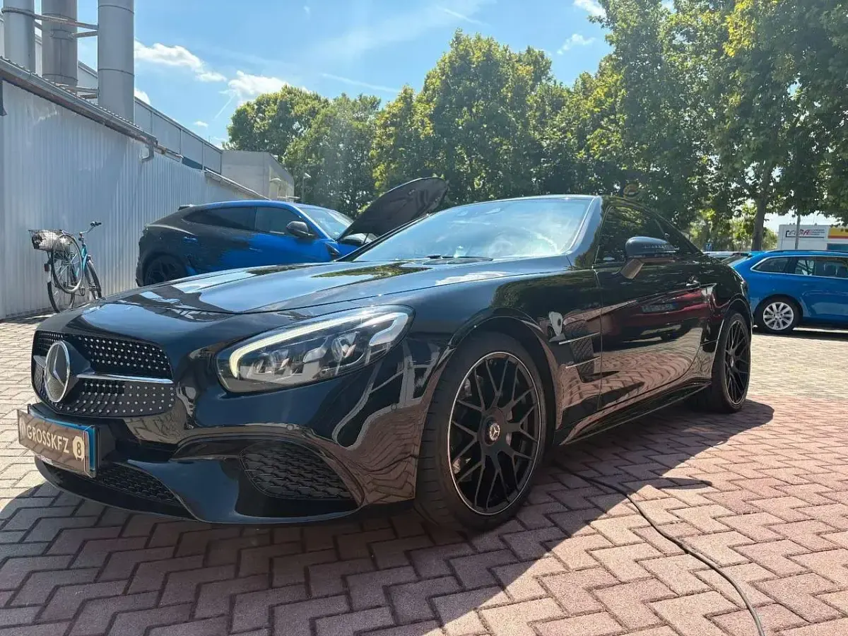 Gebraucht Mercedes SL500 AMG 455 PS (334 kW) 2016 Schwarz Cabrio
