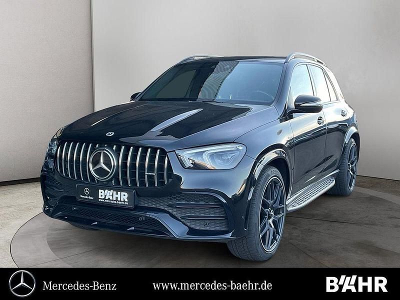 Lack obsidianschwarz (metallic) Gebraucht 2021 Mercedes GLE53 AMG AMG SUV | 59.850 € (Superpreis) - Bild 1/4