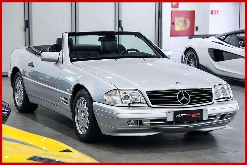 Gebraucht Mercedes SL320 231 PS (169 kW) 1998 Silber Cabrio