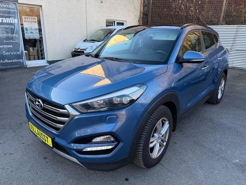 Gebraucht Hyundai Tucson Premium 185 PS (136 kW) 2015 Blau SUV