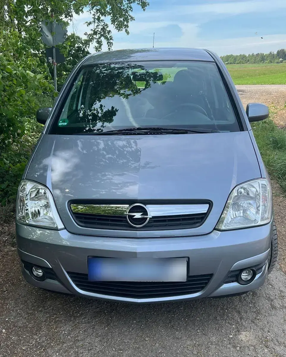 Gebraucht Opel Meriva Edition 90 PS (66 kW) 2008 Silber Van / Kleinbus