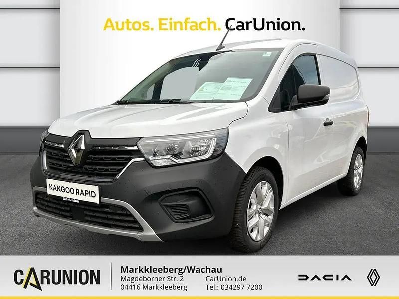 Mineralweiß (weiß) Gebraucht 2024 Renault Kangoo Rapid Advance Van / Kleinbus | 29.990 € (Teuer) - Bild 1/4