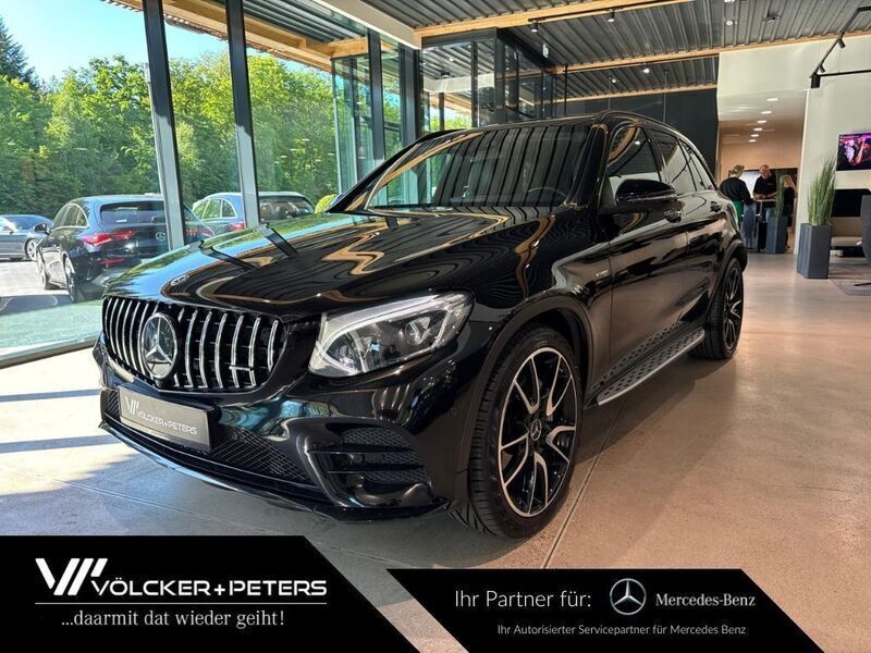 Schwarz Gebraucht 2019 Mercedes GLC43 AMG AMG SUV | 48.390 € (Etwas zu teuer) - Bild 1/4
