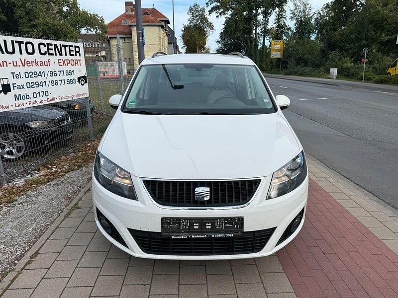 Gebraucht Seat Alhambra Style 150 PS (110 kW) 2012 Weiß Van / Kleinbus