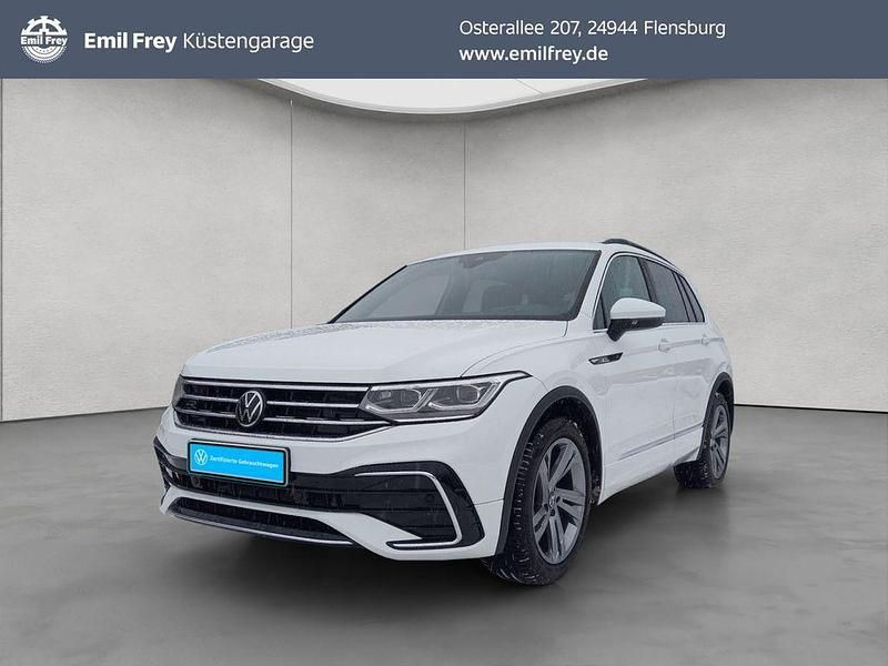 Gebraucht VW Tiguan R-line 150 PS (110 kW) 2022 Weiß SUV