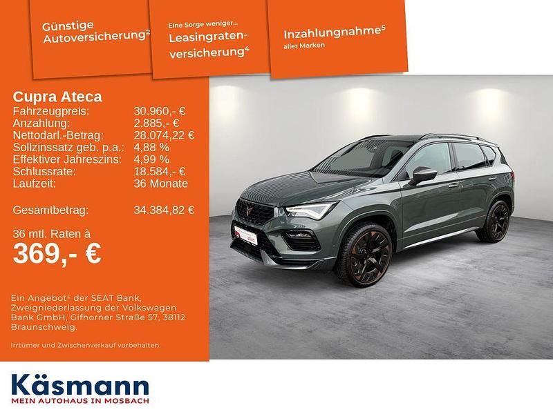 Gebraucht Cupra Ateca 150 PS (110 kW) 2025 Dark forest grün metallic SUV
