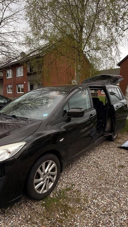 Gebraucht Mazda 5 Prime-Line 116 PS (85 kW) 2012 Schwarz Van / Kleinbus