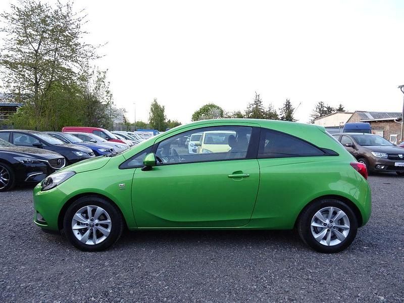 Gebraucht Opel Corsa Active 90 PS (66 kW) 2017 Grün Kleinwagen