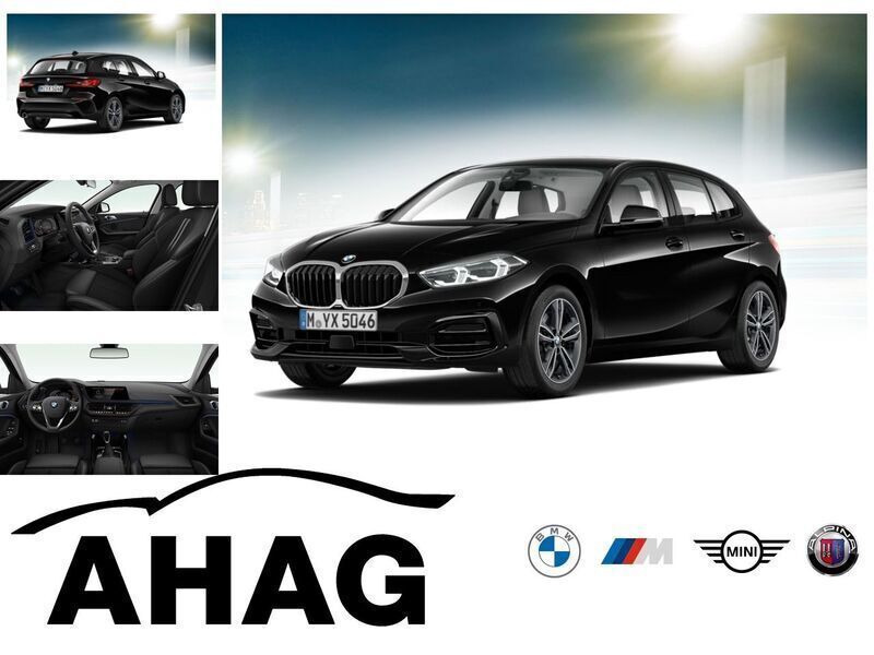 Schwarz Gebraucht 2022 BMW 118 Shadowline Kleinwagen | 21.840 € (Superpreis) - Bild 1/4
