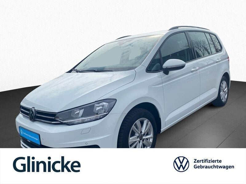Weiß Gebraucht 2024 VW Touran Comfortline Van / Kleinbus | 30.433 € (Fairer Preis) - Bild 1/4