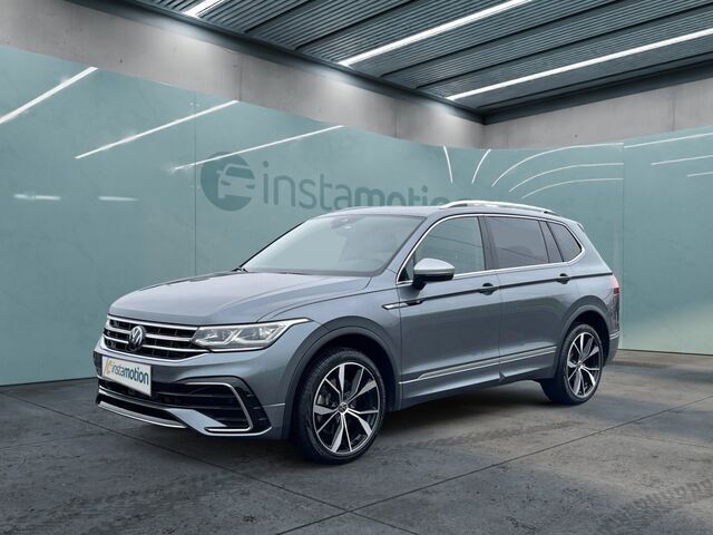 Grau Gebraucht 2024 VW Tiguan Allspace R-line SUV | 47.695 € (Teuer) - Bild 1/2