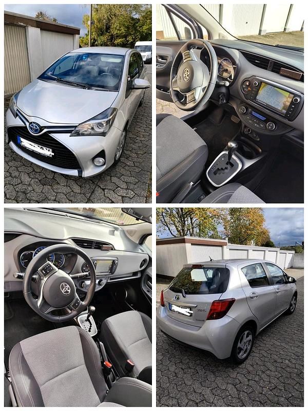 Silber Gebraucht 2016 Toyota Yaris Hybrid Kleinwagen | 10.500 € (Guter Preis) - Bild 1/4