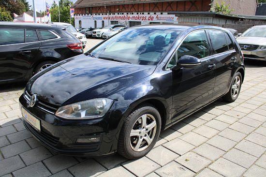 Schwarz Gebraucht 2013 VW Golf VII Comfortline Limousine | 8.450 € (Fairer Preis) - Bild 1/4