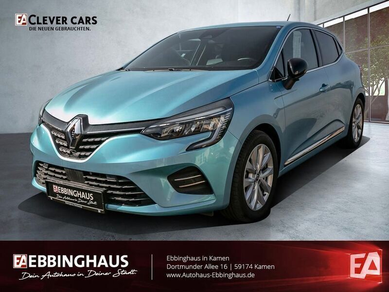 Blau Gebraucht 2021 Renault Clio V Intens Limousine | 16.499 € (Guter Preis) - Bild 1/4