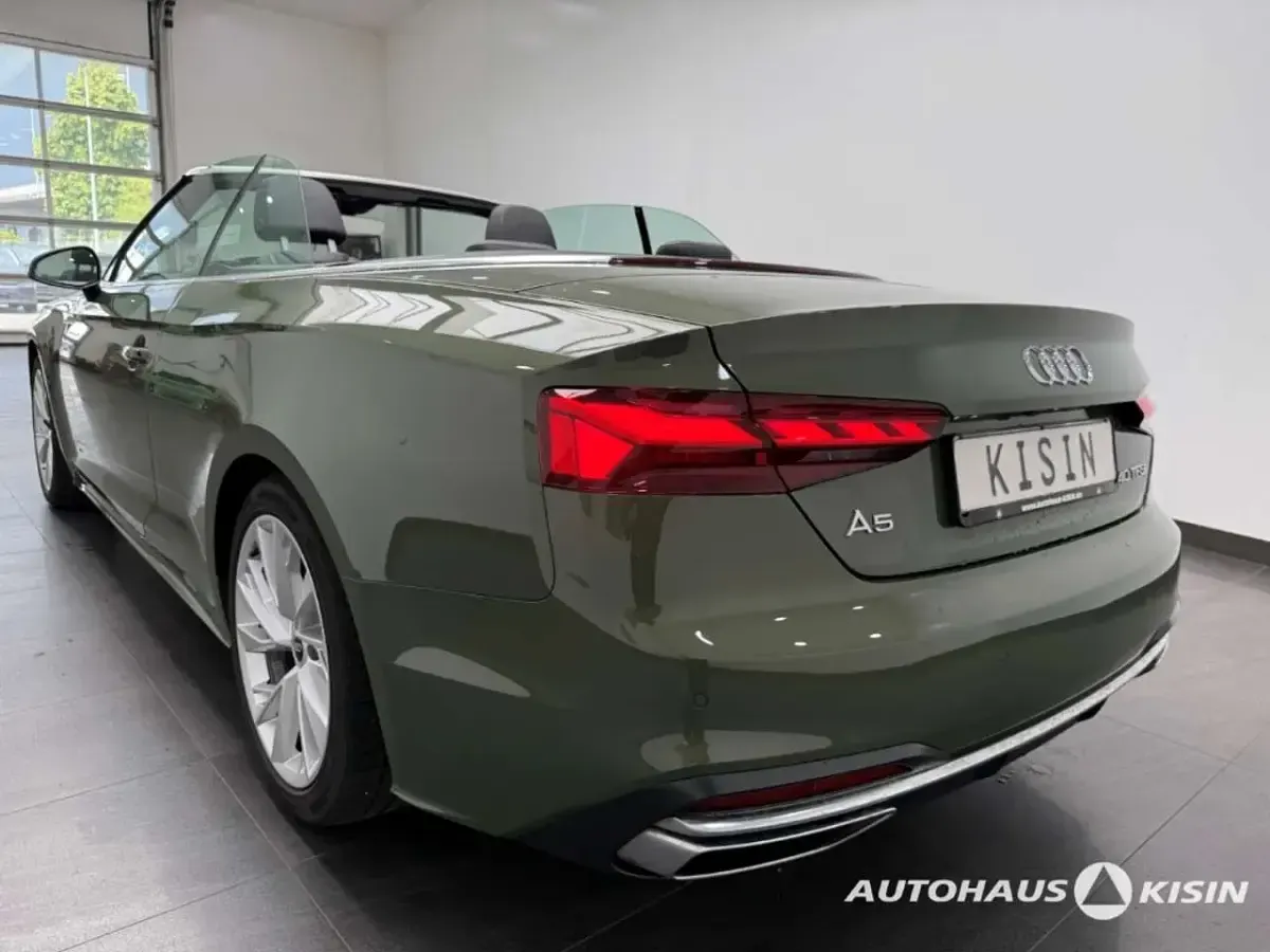 Używany Audi A5 Cabriolet Advanced Plus 204 KM (150 kW) 2024 Zielony Kabriolet
