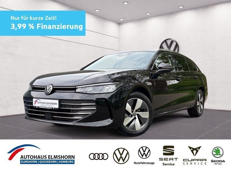 Grenadillschwarz metallic Gebraucht 2024 VW Passat IQ Drive Kombi | 32.650 € (Fairer Preis) - Bild 1/4