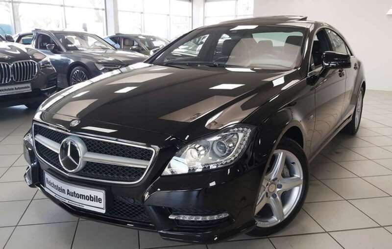 Obsidianschwarz Gebraucht 2011 Mercedes CLS500 AMG Coupé | 31.700 € (Fairer Preis) - Bild 1/4