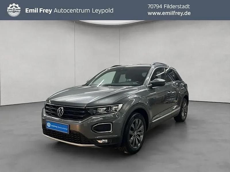 Indiumgrau metallic Gebraucht 2021 VW T-Roc Sport SUV | 22.890 € (Fairer Preis) - Bild 1/4
