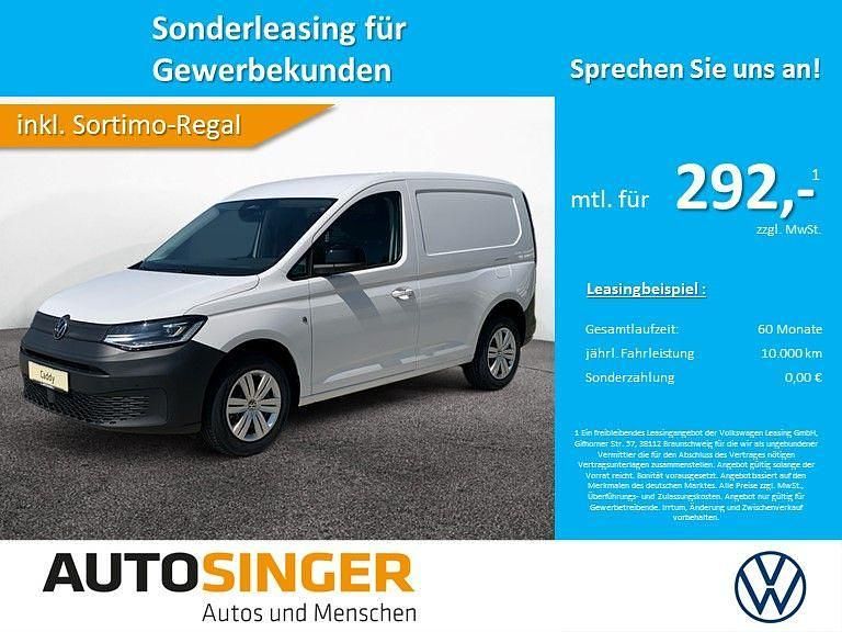 Neu VW Caddy 122 PS (89 kW) 2025 Weiß Van / Kleinbus