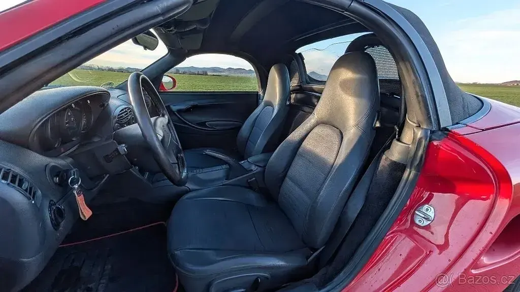 Gebraucht Porsche Boxster 204 PS (150 kW) 1998 Rot Cabrio