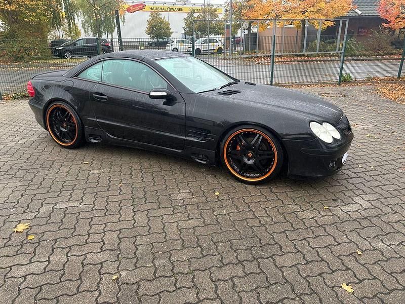Schwarz Gebraucht 2007 Mercedes SL350 Cabrio | 13.900 € - Bild 1/4