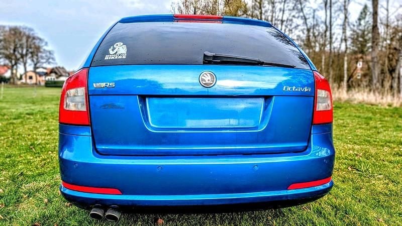 Gebraucht Skoda Octavia vRS 170 PS (125 kW) 2011 Blau Kombi