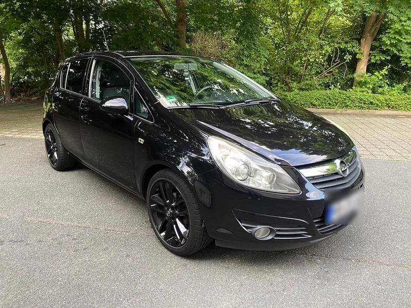 Gebraucht Opel Corsa 82 PS (60 kW) 2009 Schwarz Kleinwagen