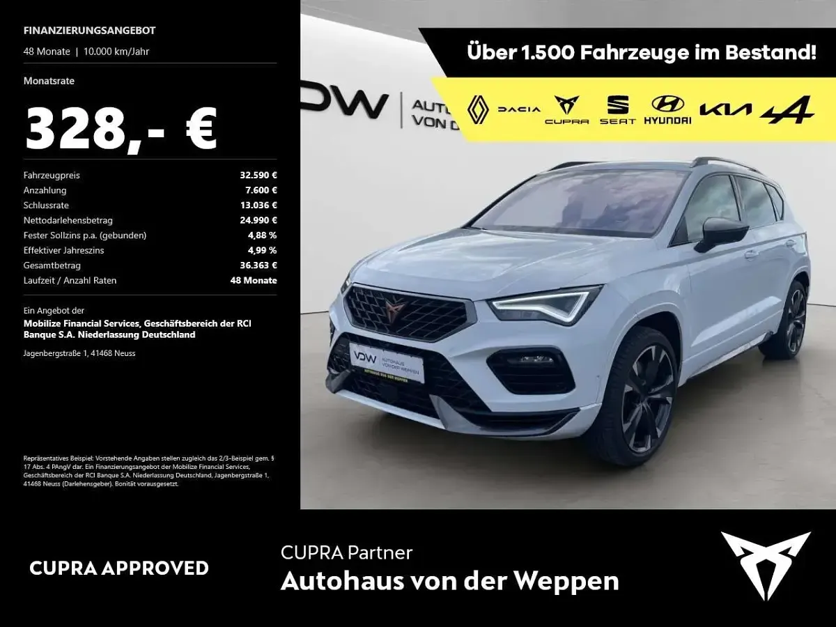 Gebraucht Cupra Ateca VZ 300 PS (220 kW) 2024 SUV